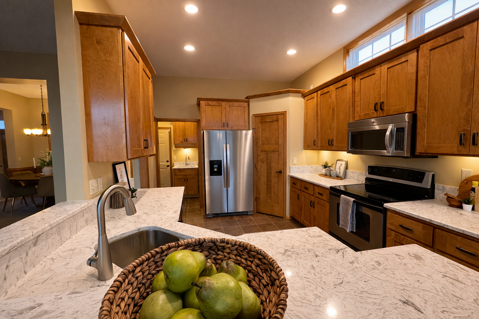 6646 Tessman Terrace N, Brooklyn Park Kitchen Physically and Virtually Staged