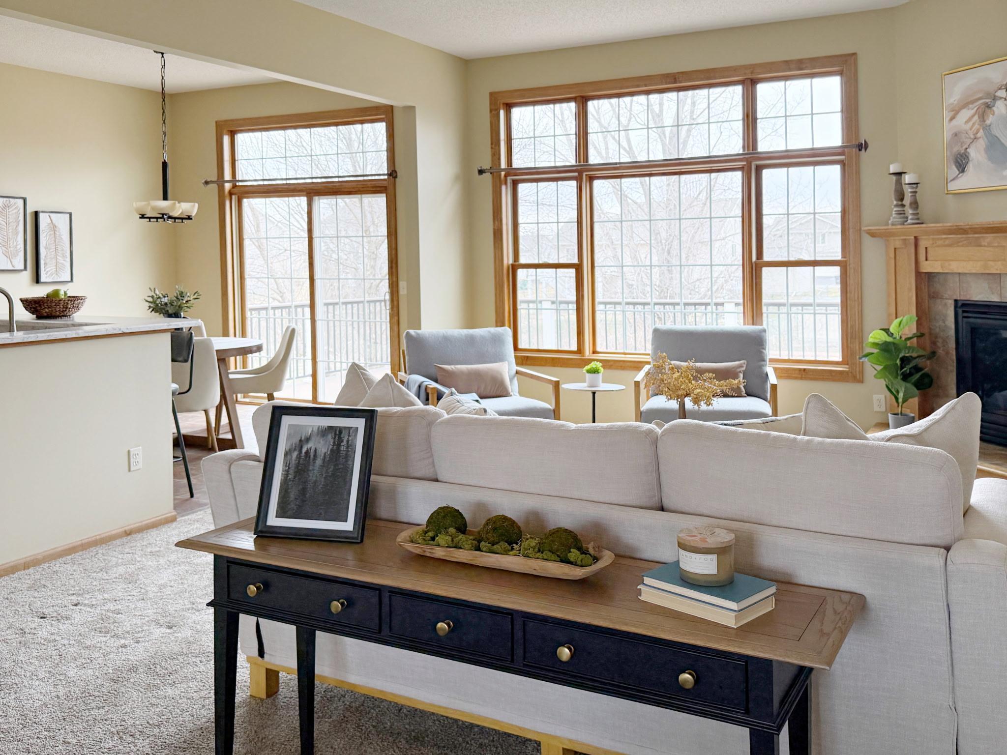 6646 Tessman Terrace N, Brooklyn Park Living Room Physically Staged