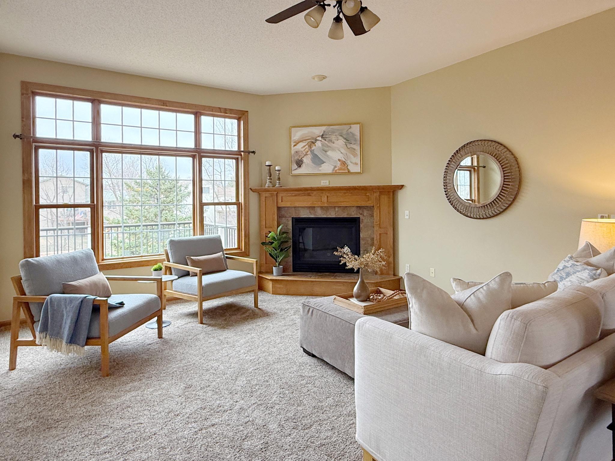 6646 Tessman Terrace N, Brooklyn Park Living Room Physically Staged