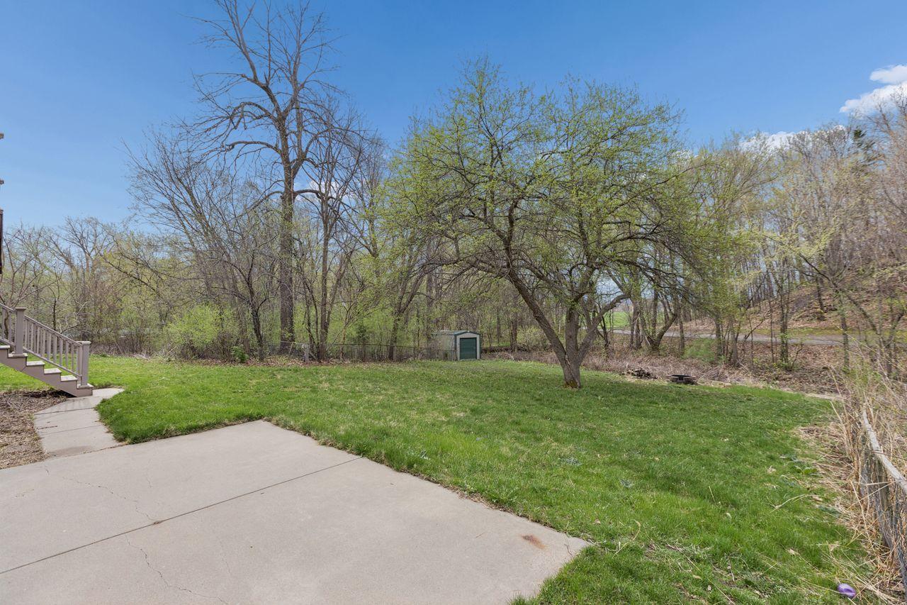 What a great view from the patio