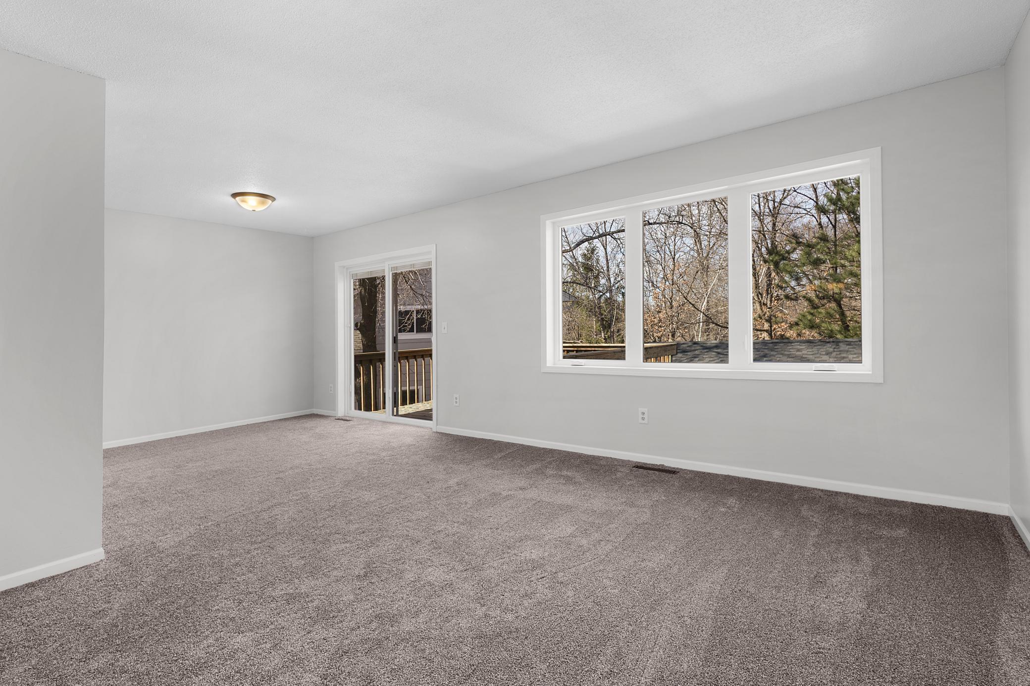 Large and bright living room