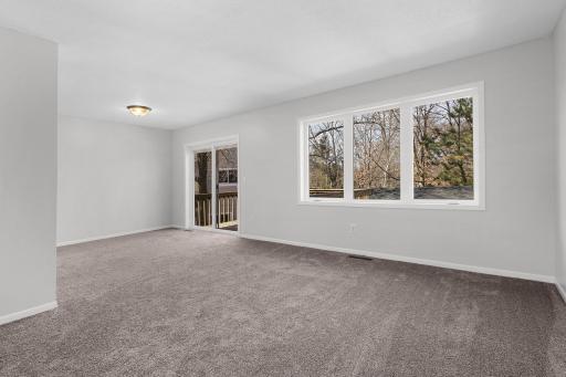 Large and bright living room