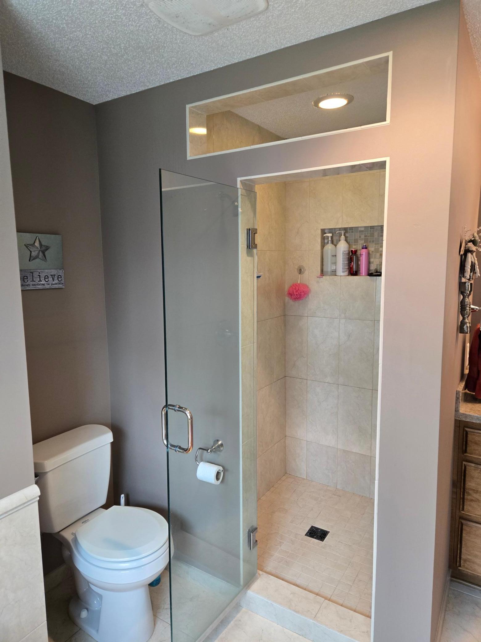 Check out this spa-like shower!