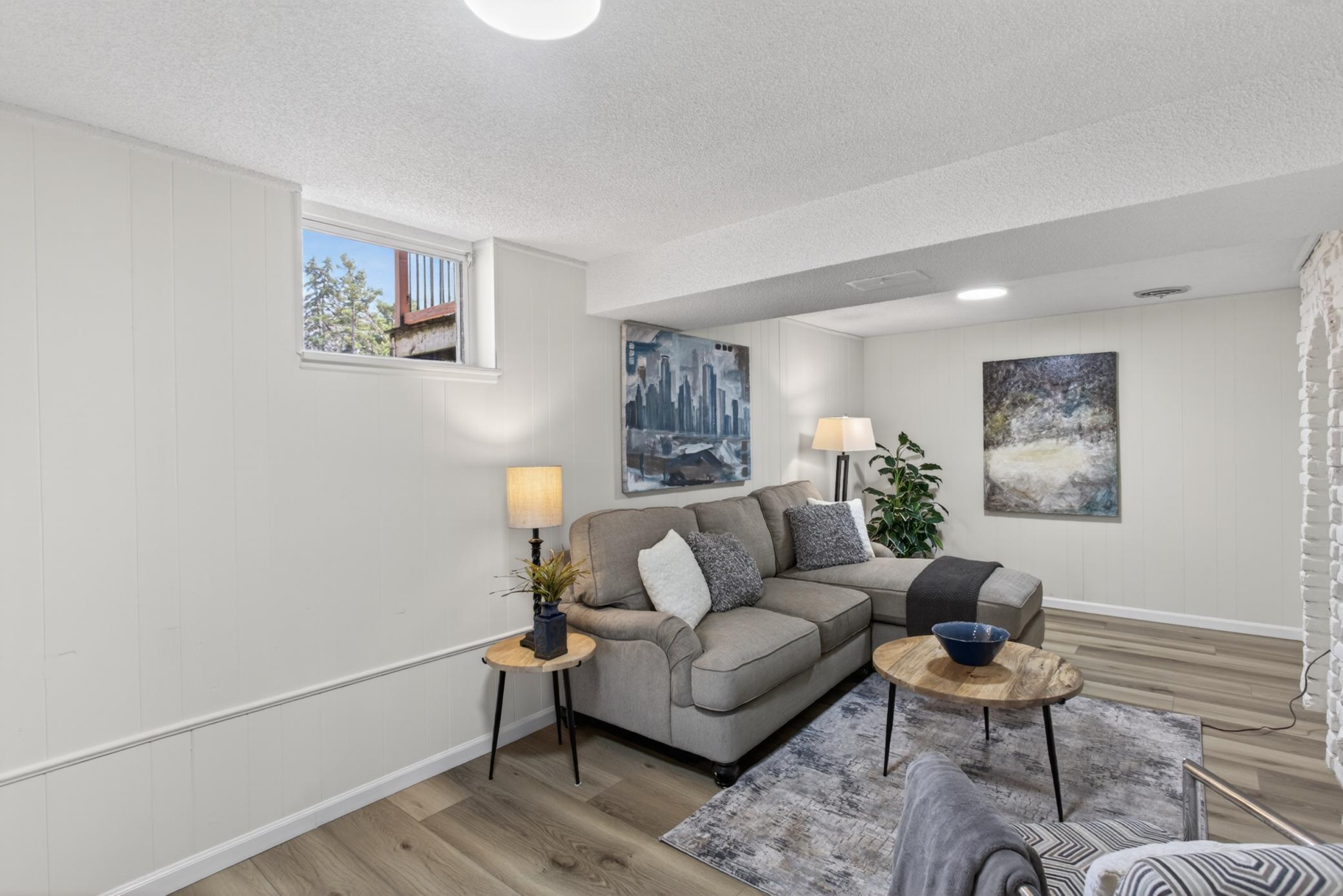 A great office or movie room!