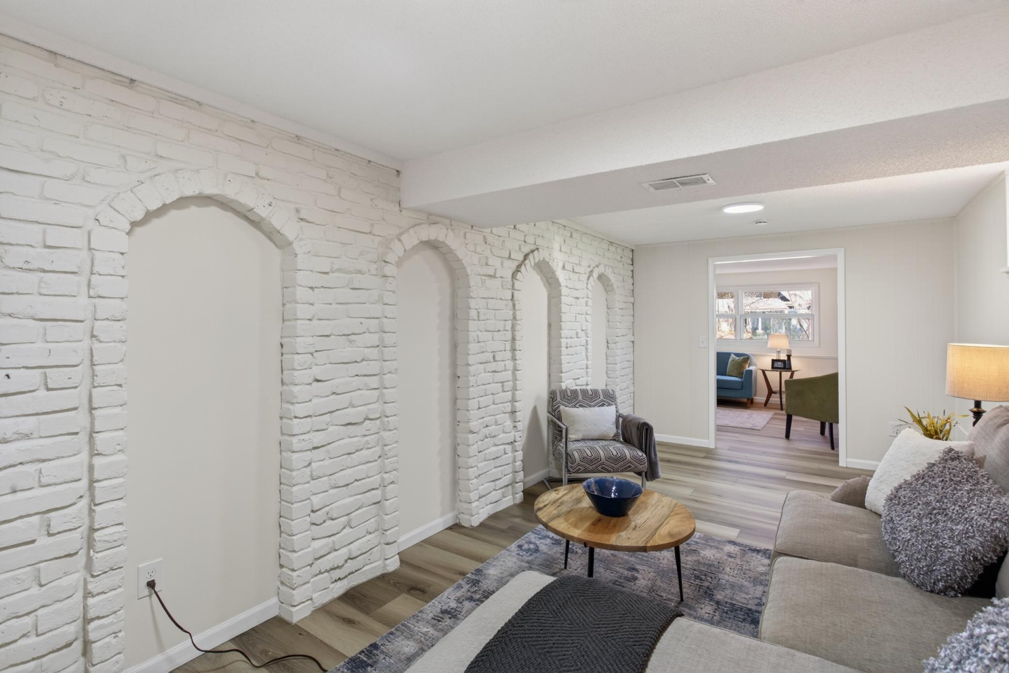 A great office or movie room!