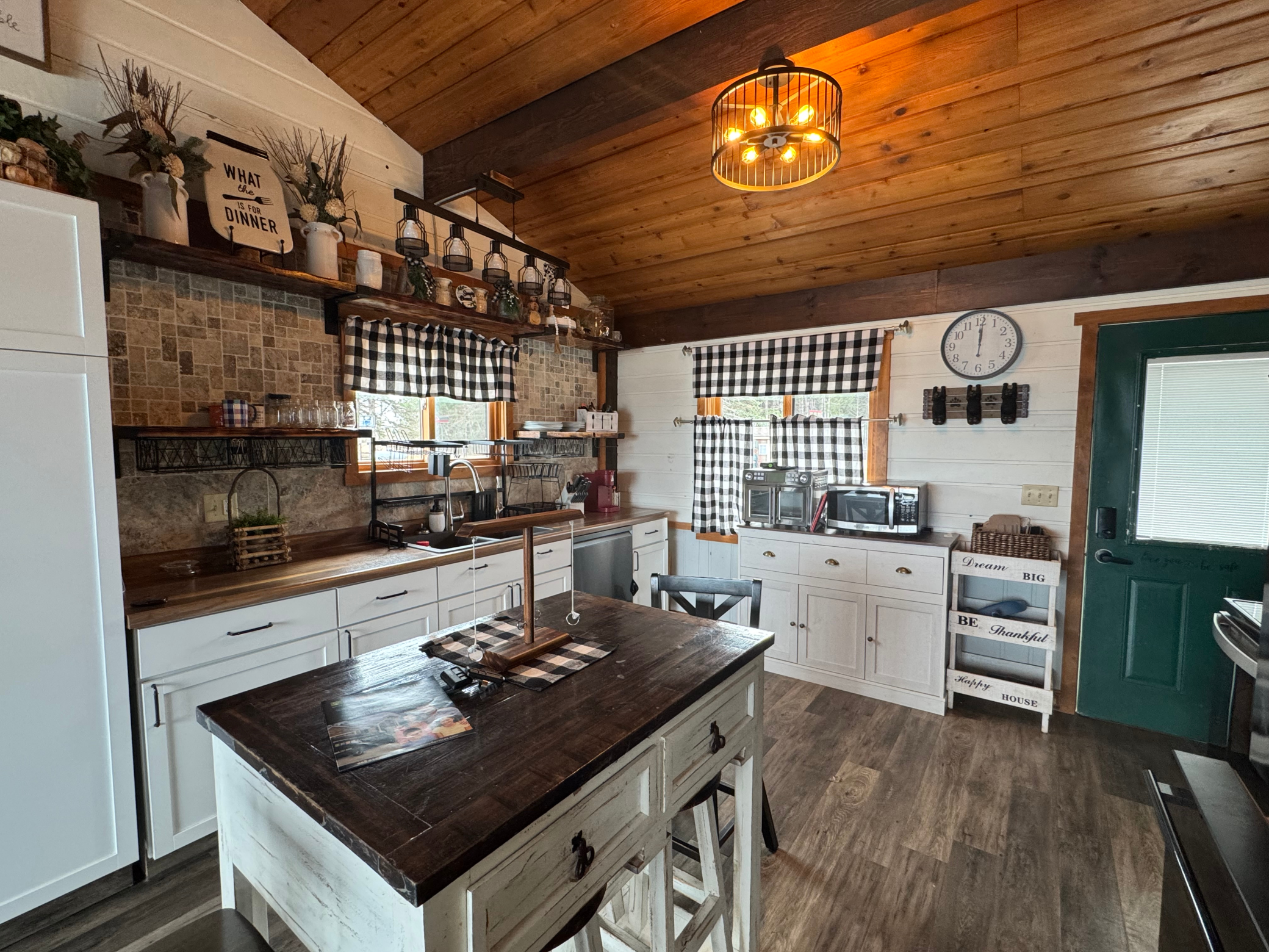 Newer appliances, property sold turnkey.