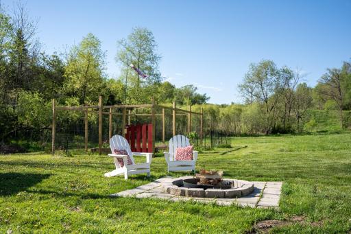 Another new feature is the firepit gathering area (2026)