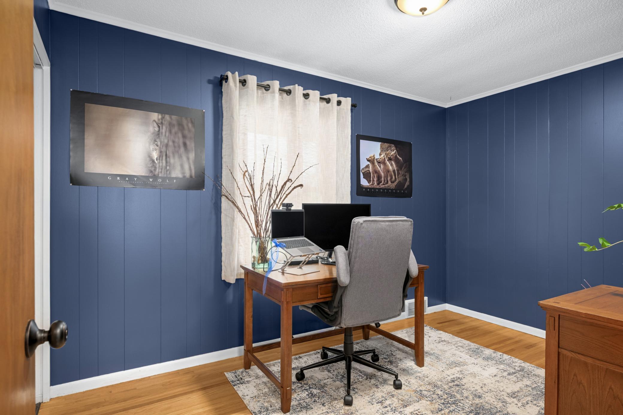 Main-floor Bedroom 3/Home Office