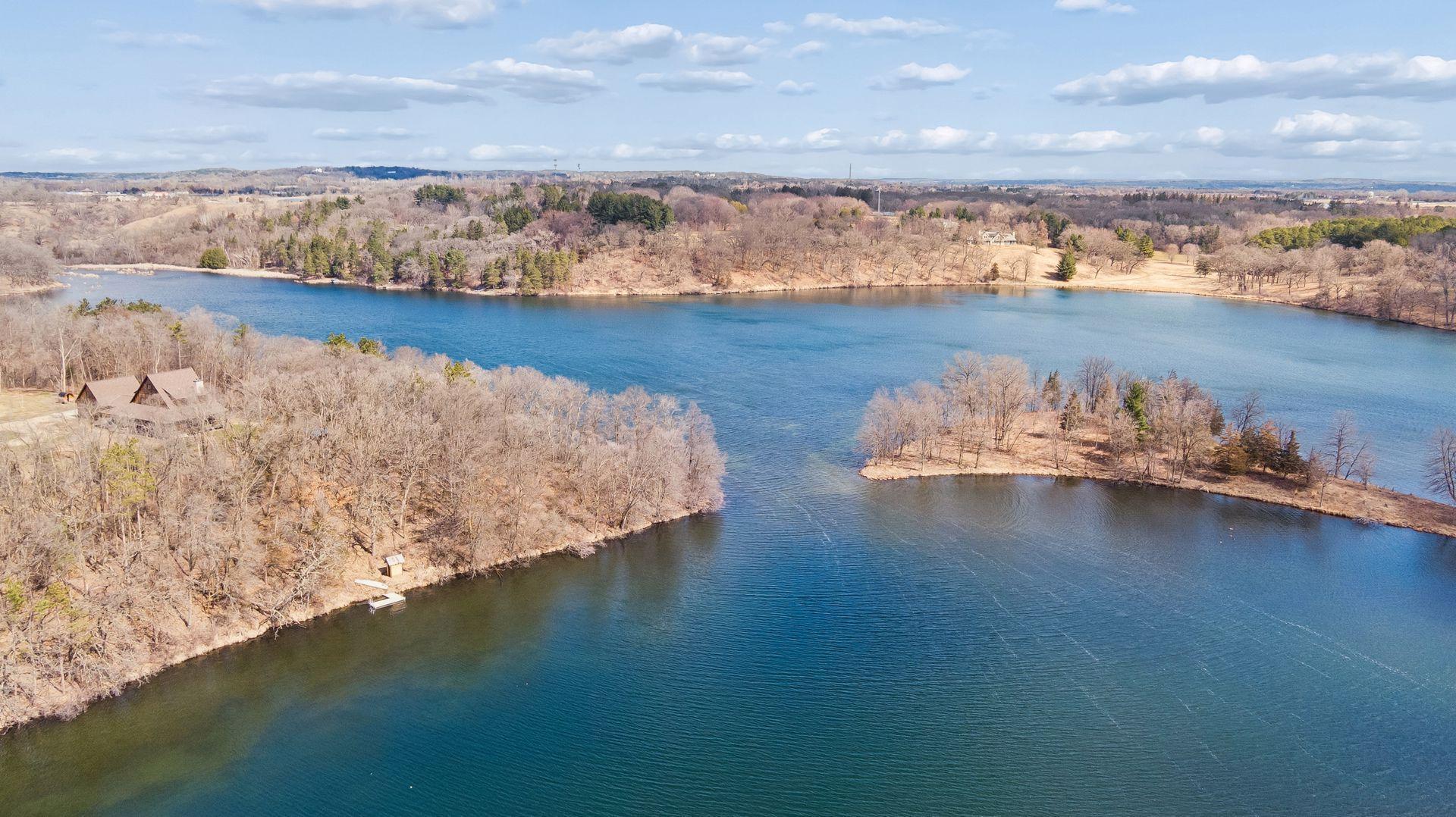 Lake Edith is Afton's only lake. Just 16 homes have access to the 81 acres. Spring fed that flows out through a creek keeping the water quality high. Great for swimming and fishing. No gas motors means this is a quiet, nature lovers lake.
