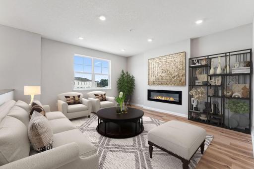 Family Room *Photo of a previously built home of the same floorplan. Finishes/options may vary.