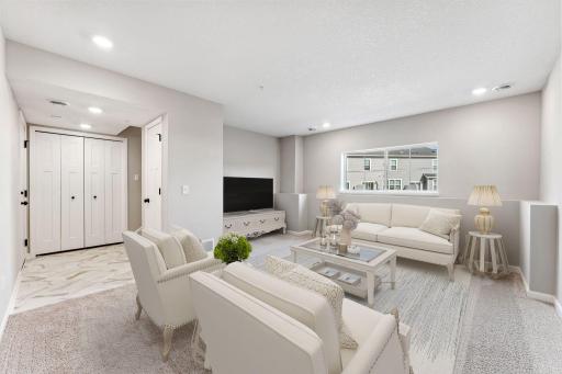 Rec Room *Photo of a previously built home of the same floorplan. Finishes/options may vary.