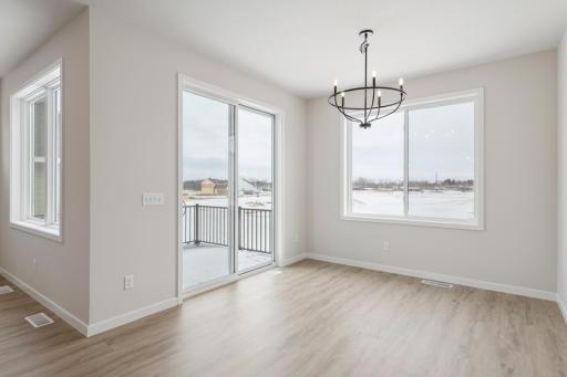 Special feature alert! The sliding glass door is 8' tall. The thoughtful touches make such a difference.