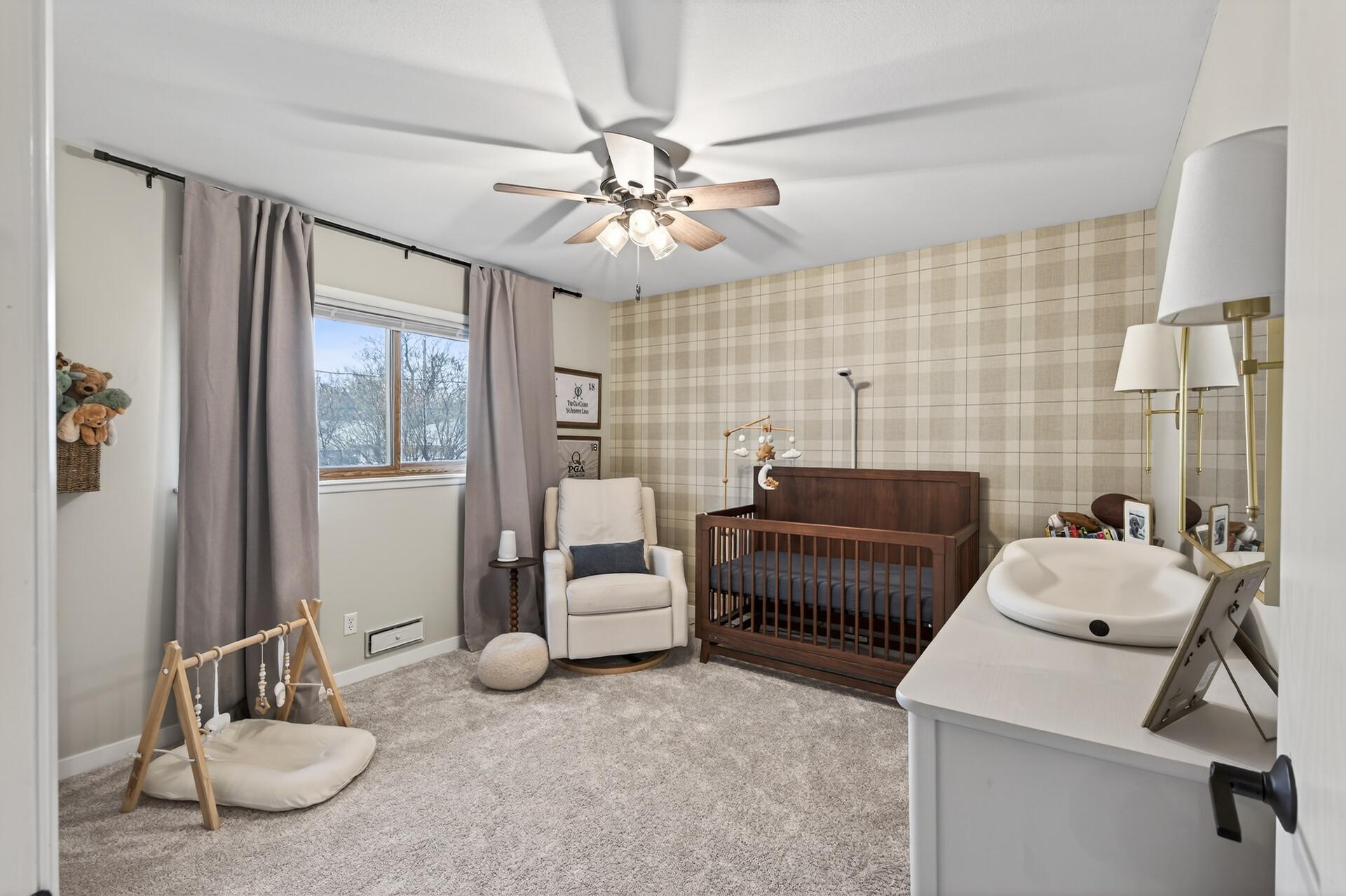 12 X 11 main floor 2nd bedroom.