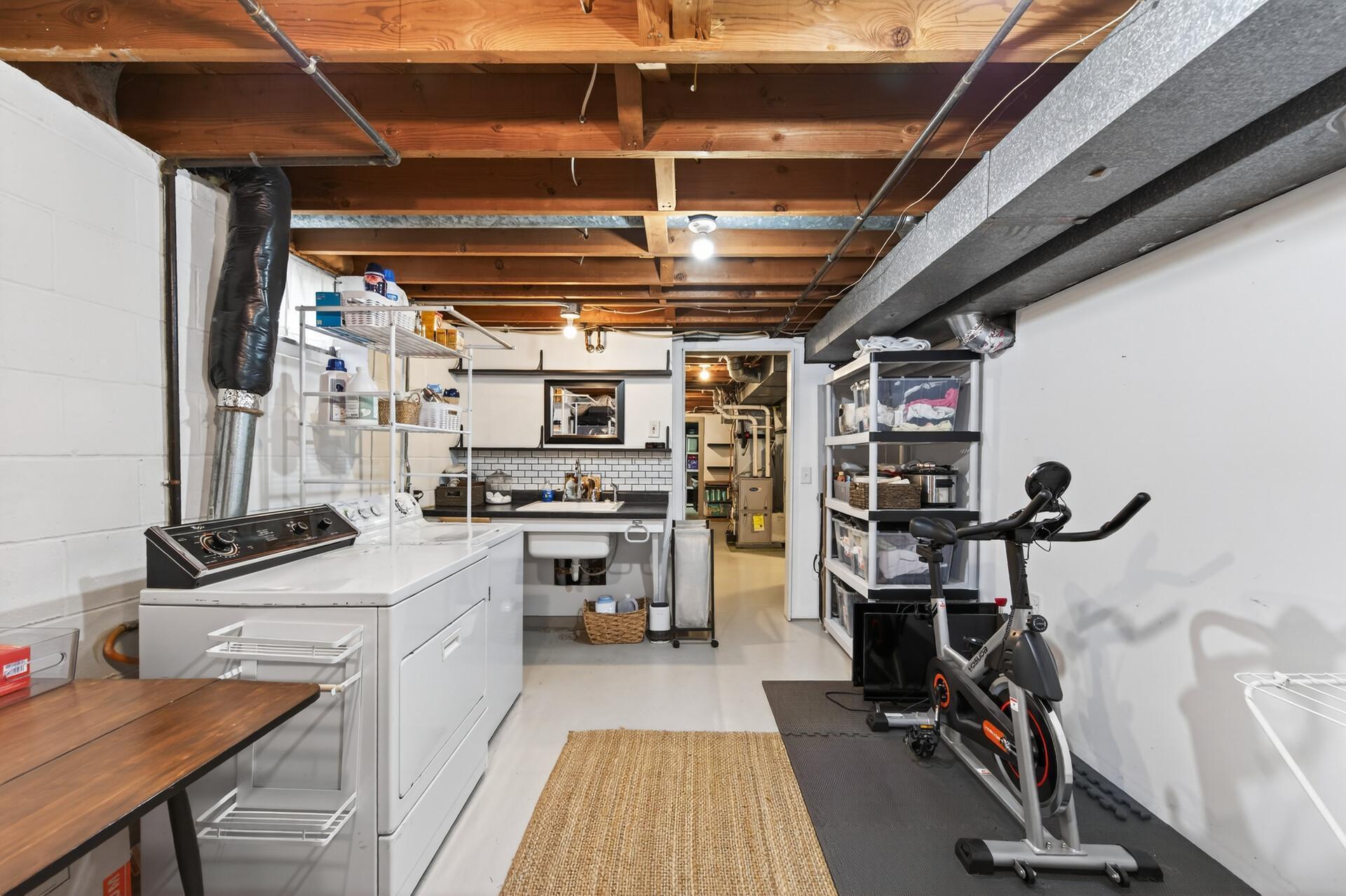 Subway tile above the sink area.