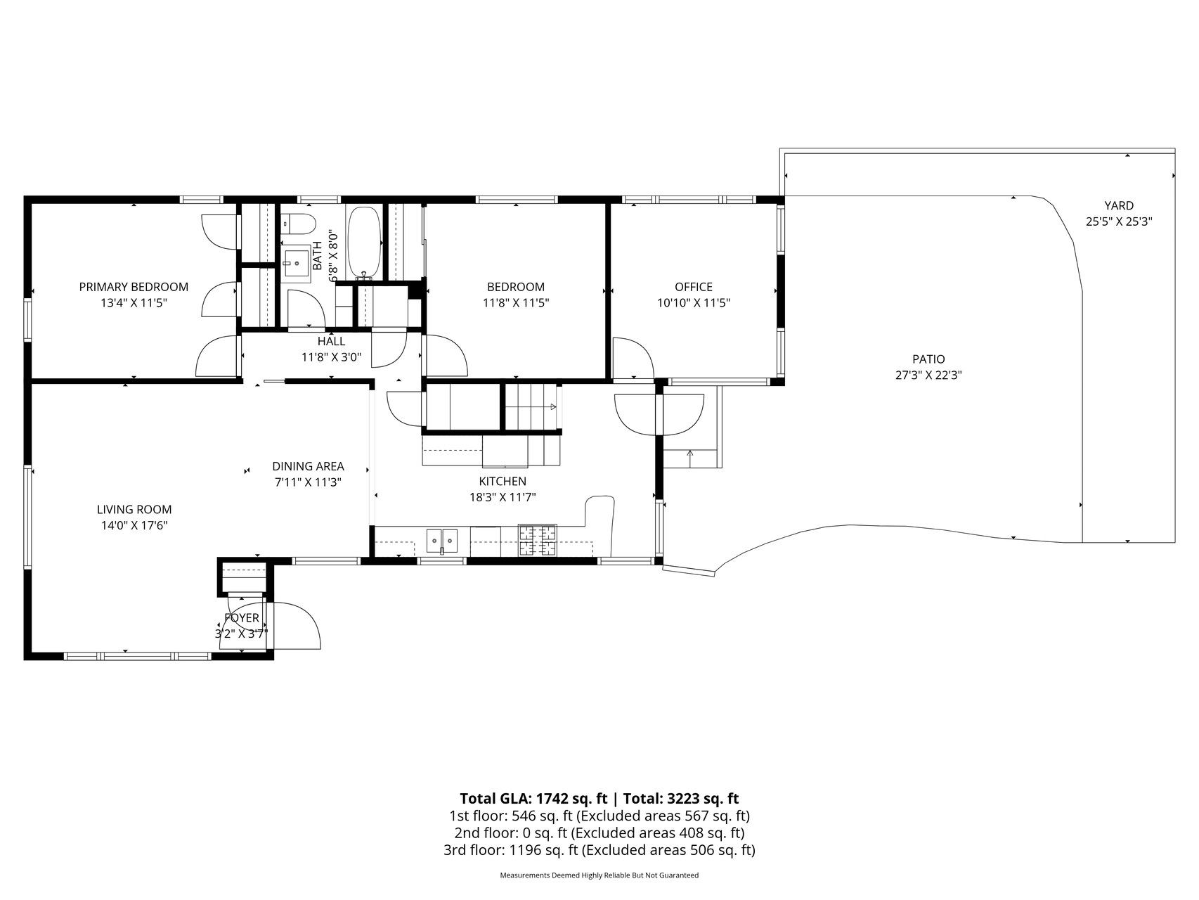 Main floor floor plan.