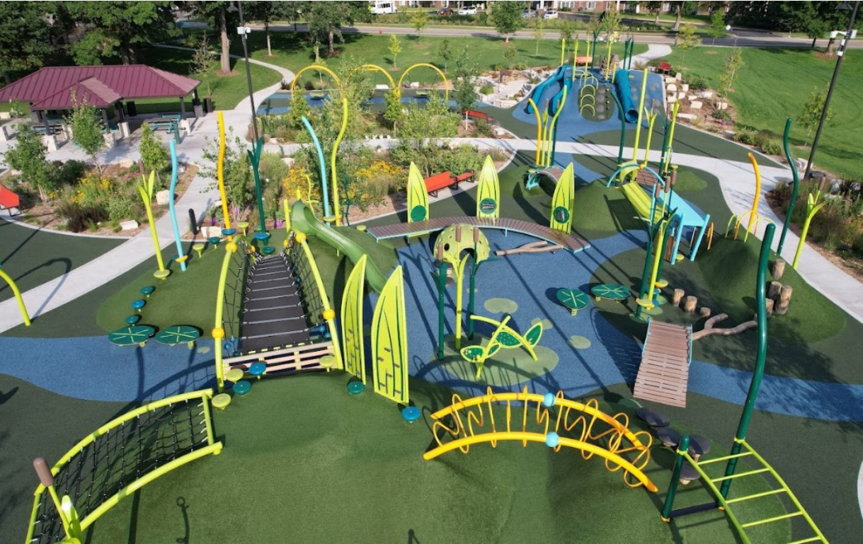 Shoreview Community Center Outdoor Playground and Park