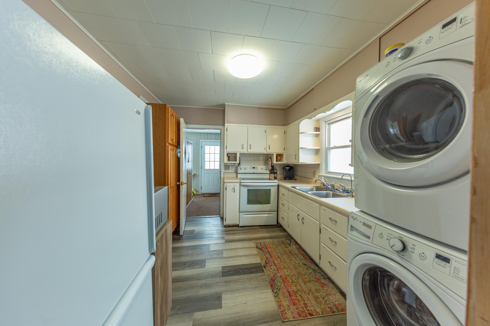 New LVP flooring in majority of main floor