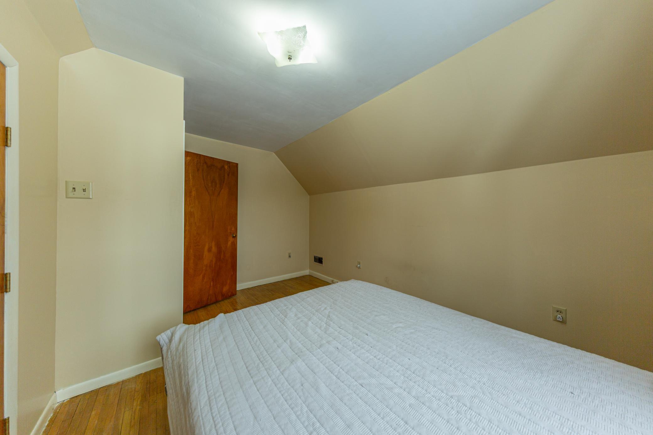 1 of 2 upper level bedrooms