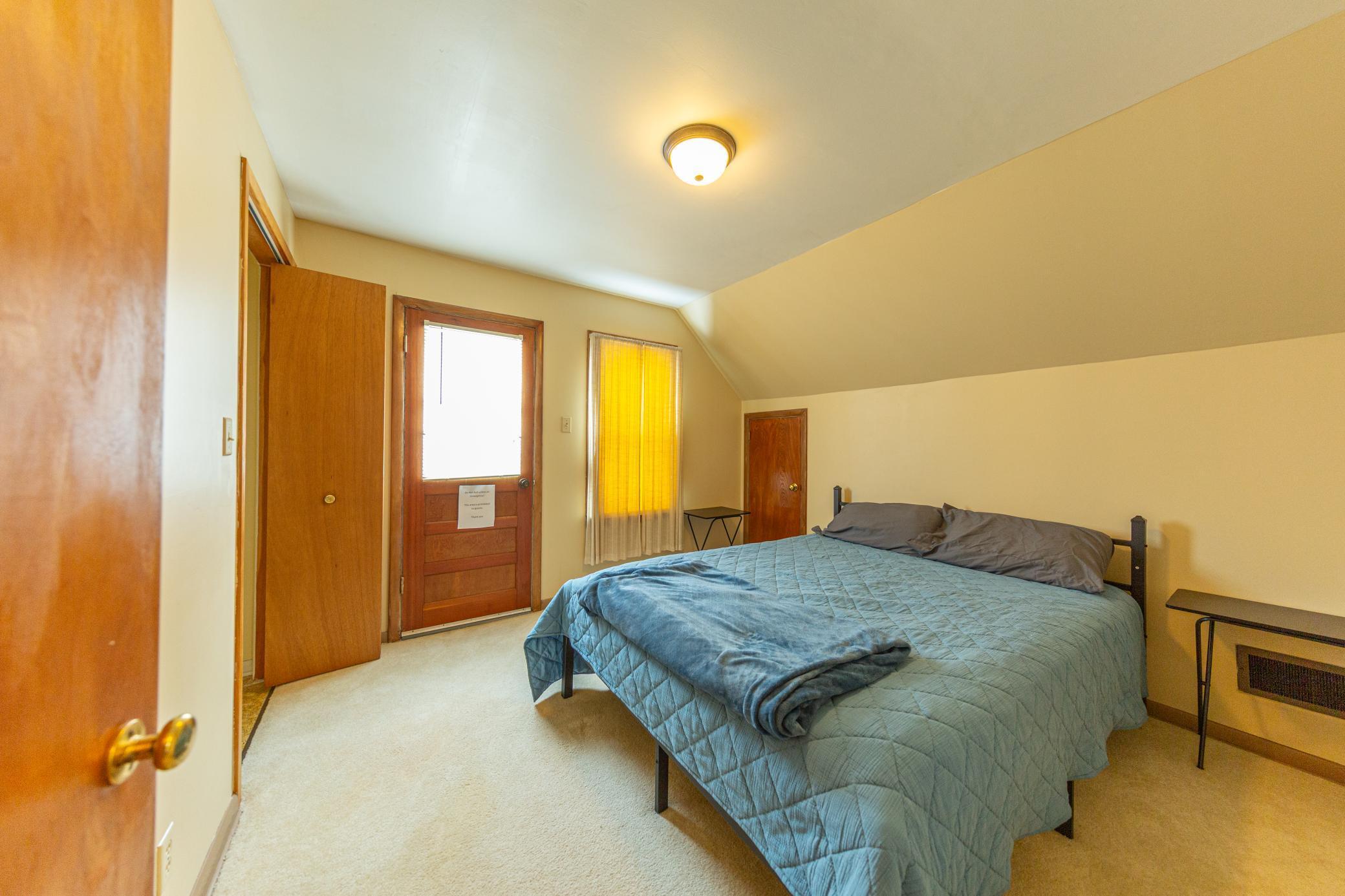 1 of 2 upper level bedrooms