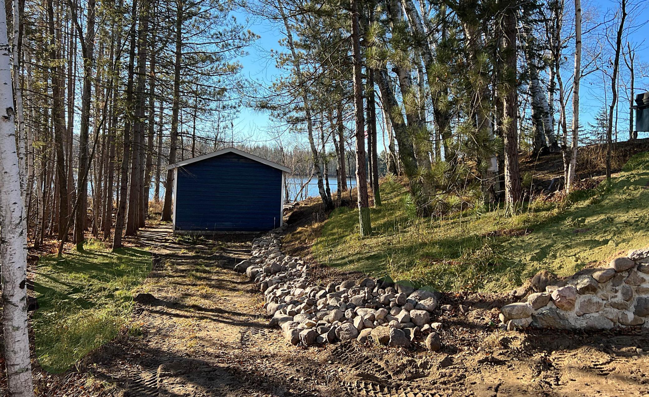 Landscaped Walking Path to shoreline shed.jpg
