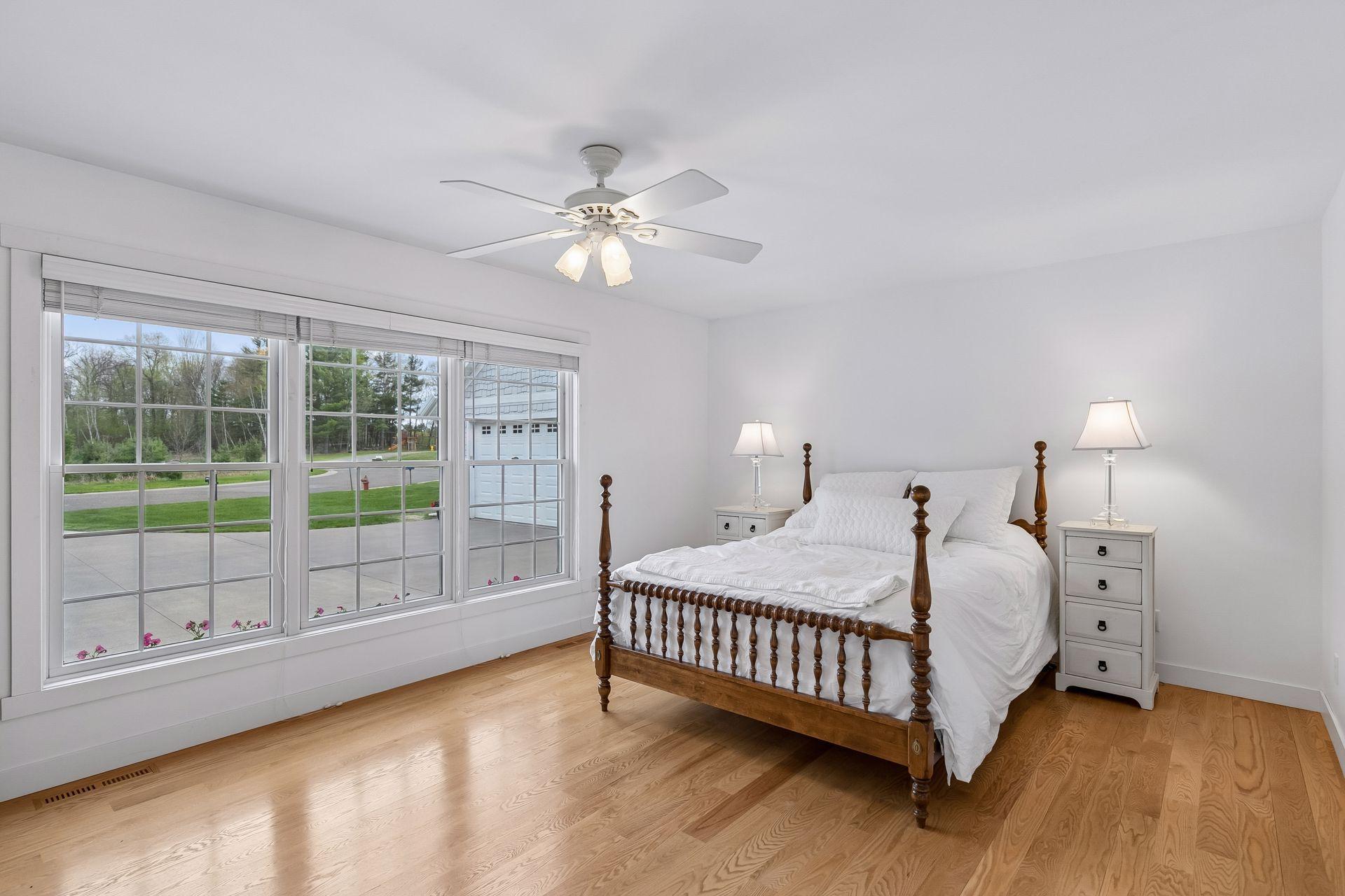 Main floor primary suite