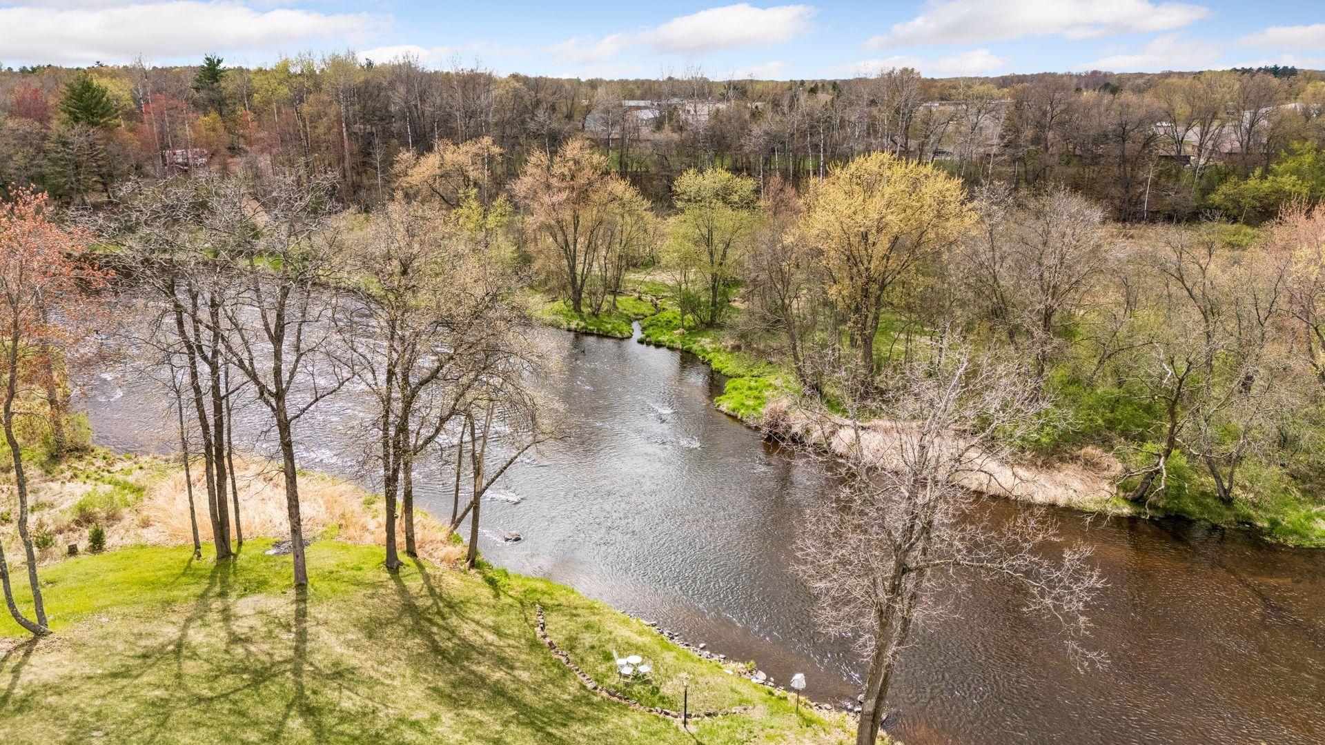 Over looking the Apple River