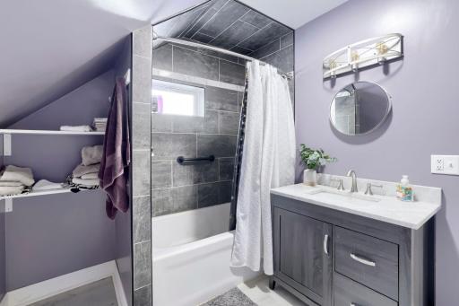 Updated full bathroom upstairs