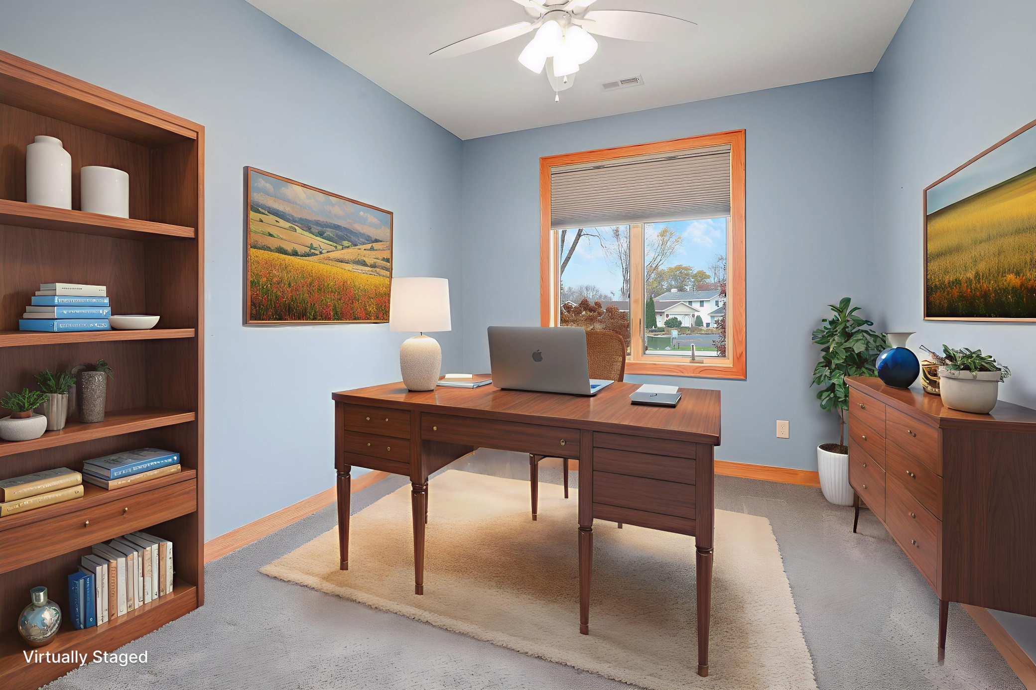 Second Bedroom-Office (Virtual Staging)