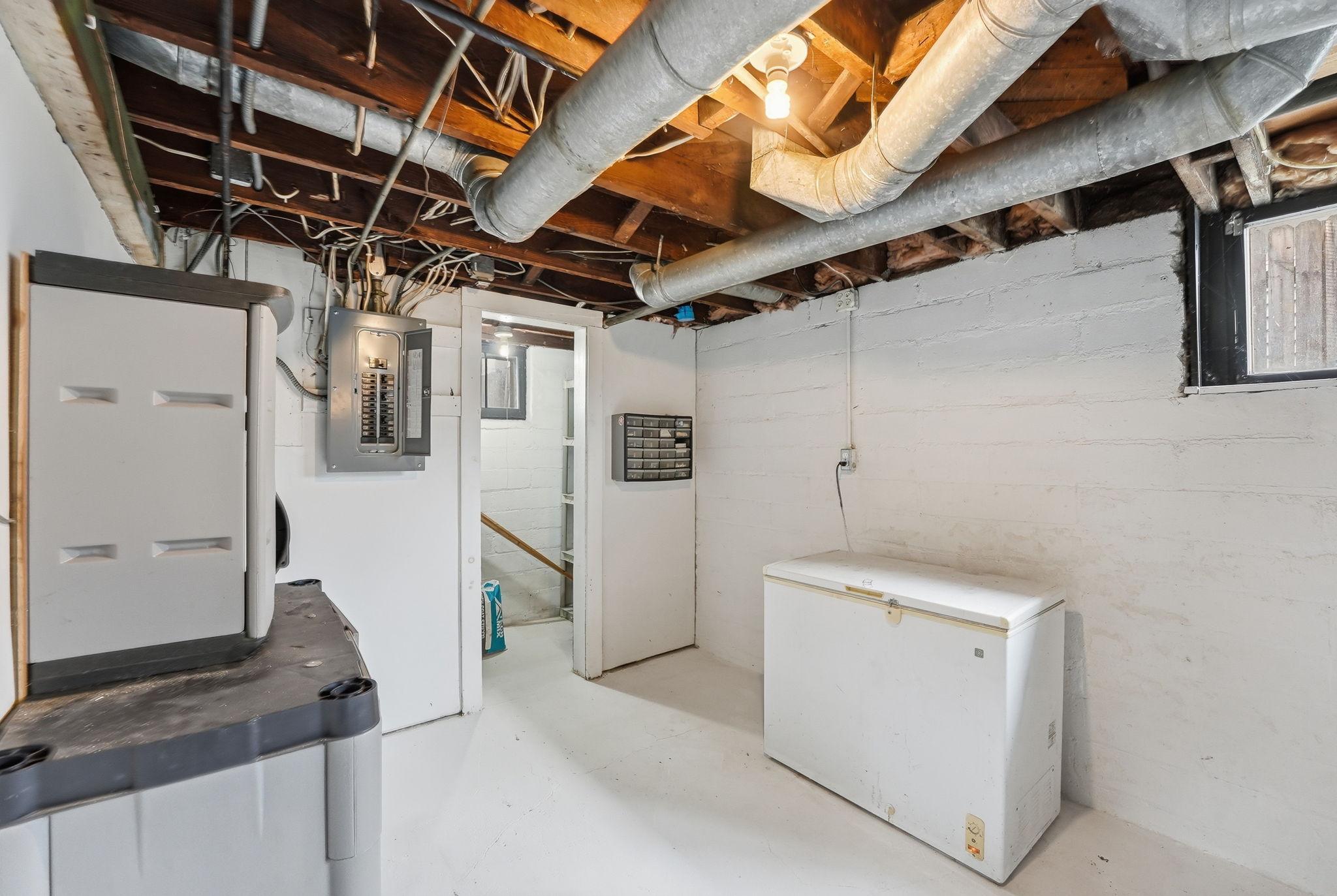 Freezer in Basement