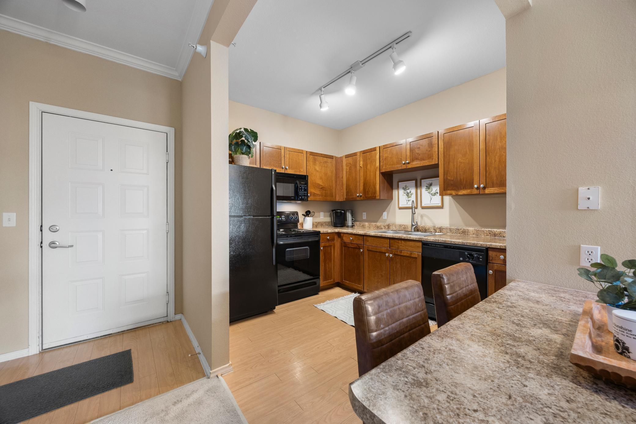 A great kitchen layout for the personal chef.