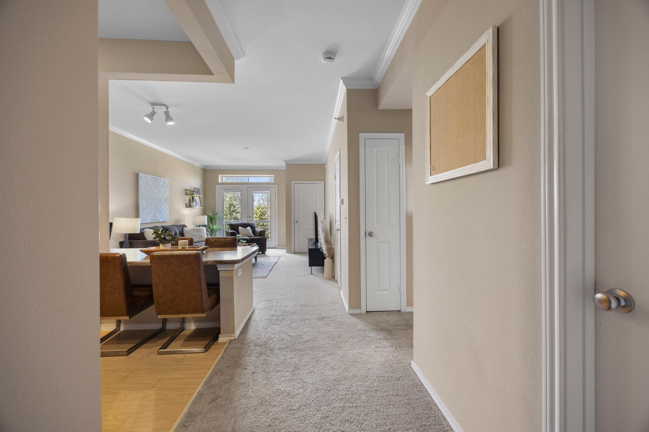 Your view as walk in the door. Time to relax.