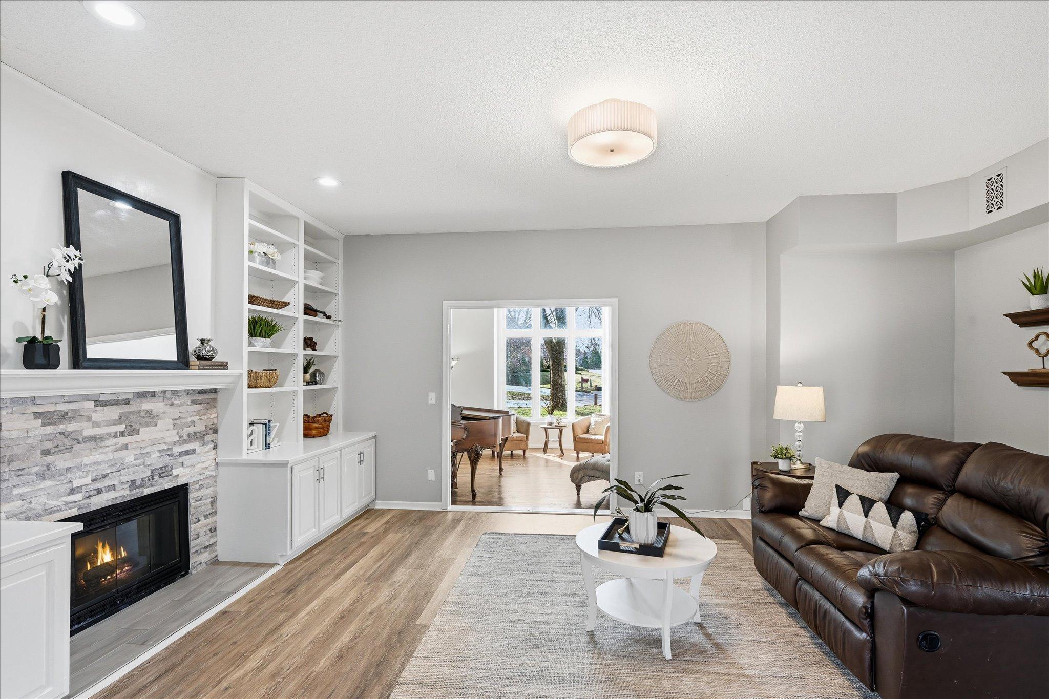 The flow through this custom built home is simply breathtaking.