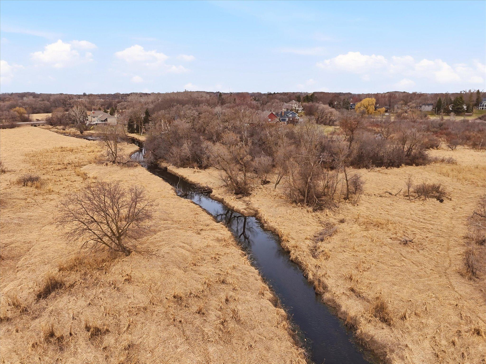 Beautiful streams and lakes are surrounding this magnificent home.