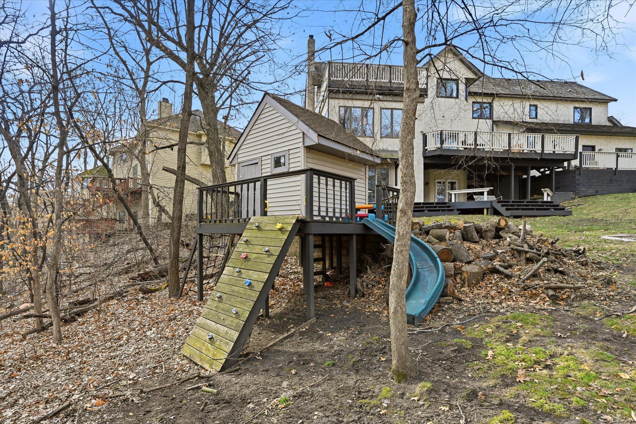 Playhouse and home play system in one.