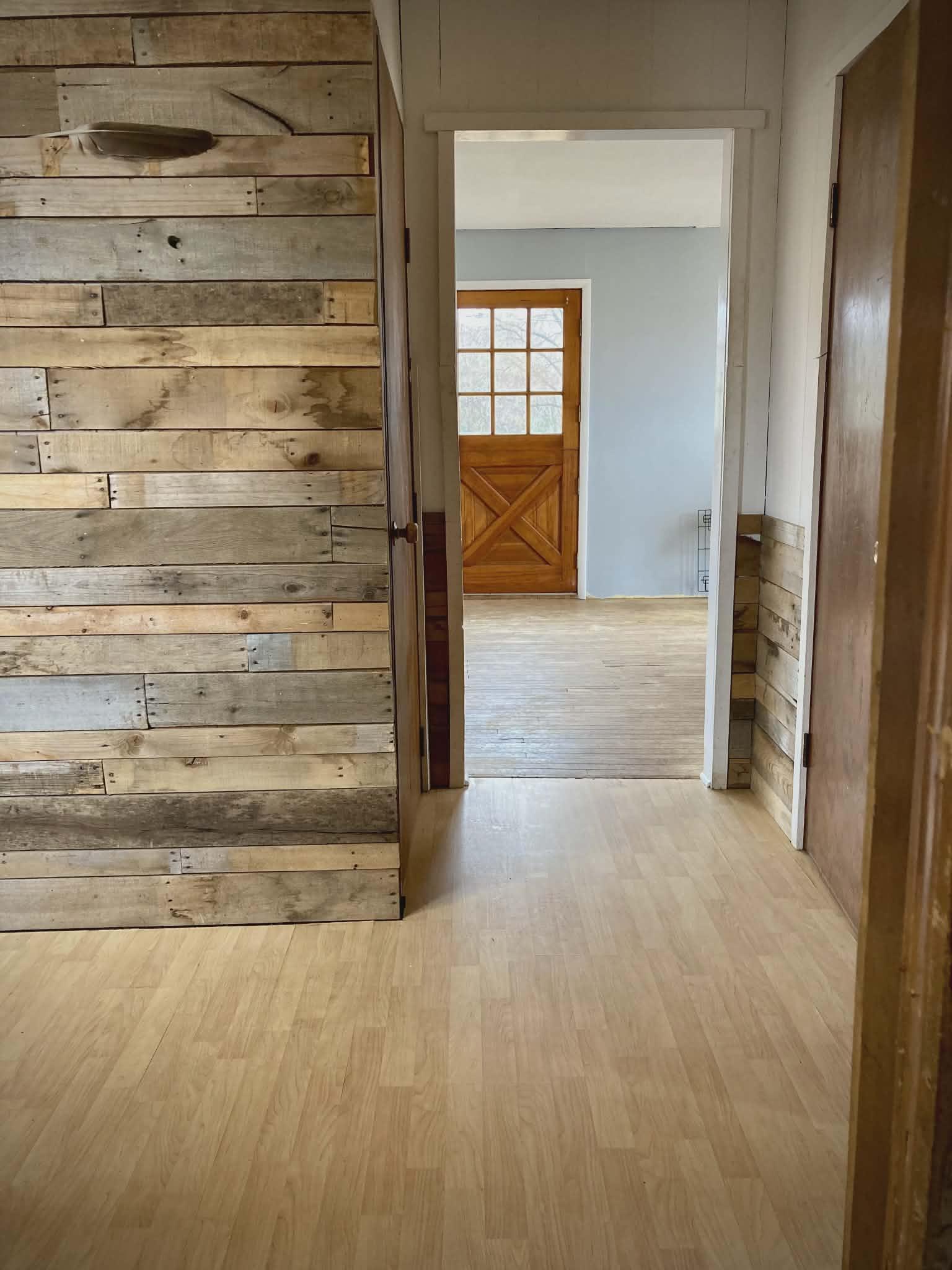 The view as you step through the breezeway into the entry hallway ~ Photo kindly provided by the seller.