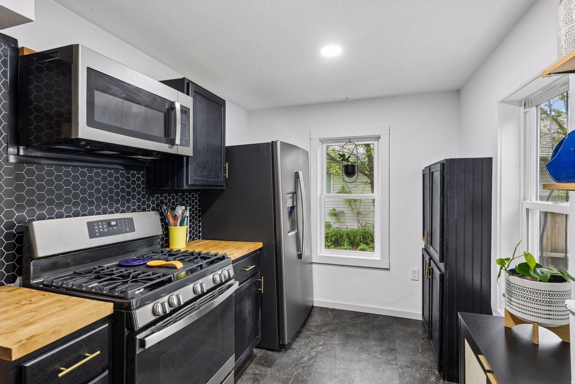 New appliances in 2024 including a gas stove.