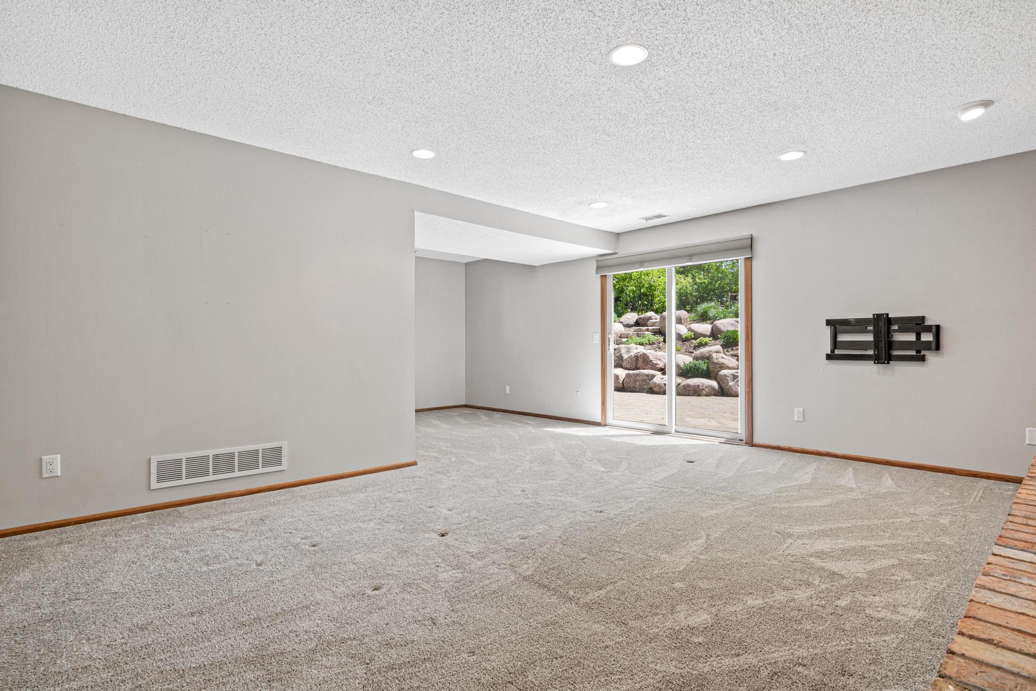 Family room & den