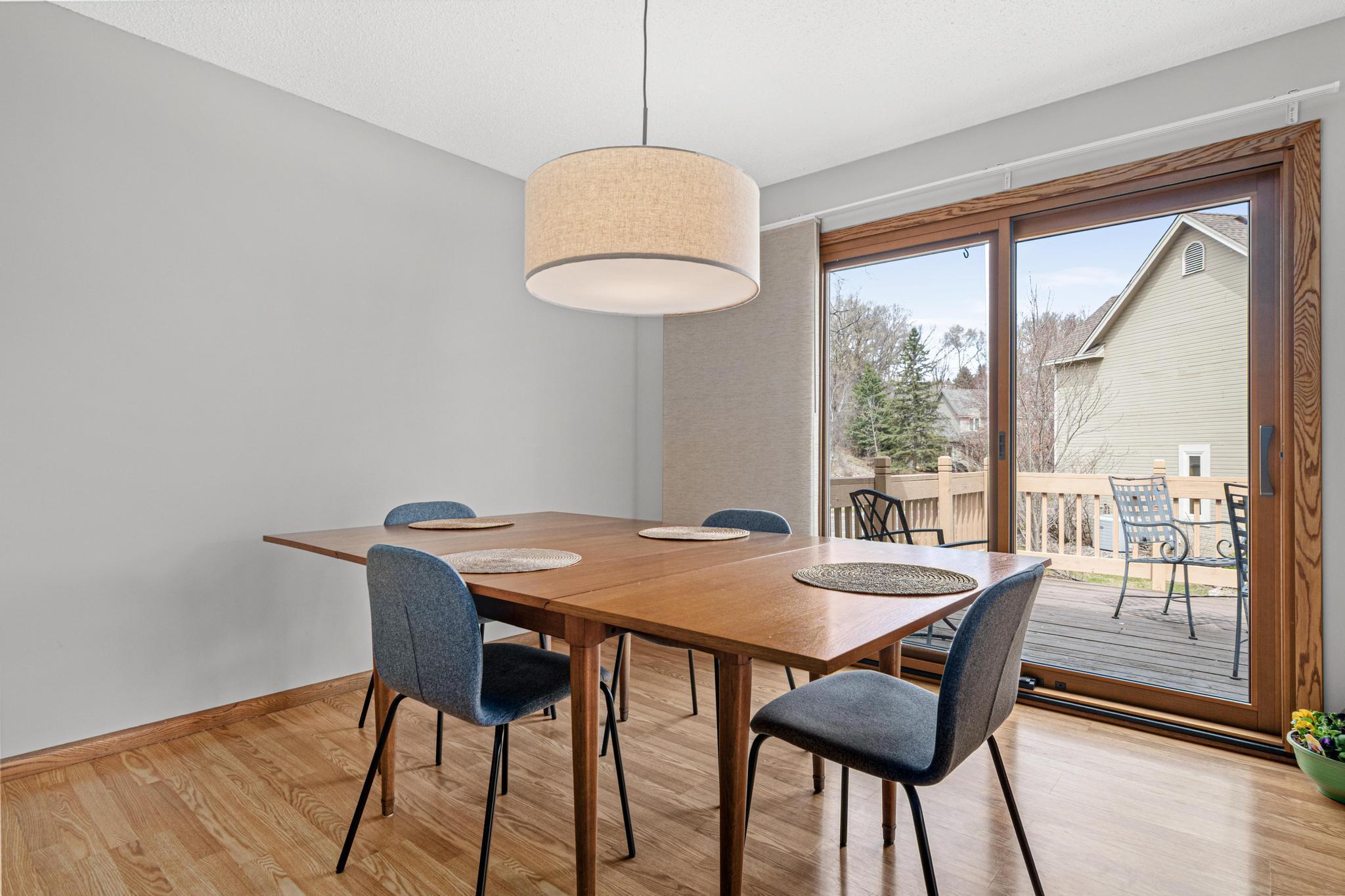 Formal dining space