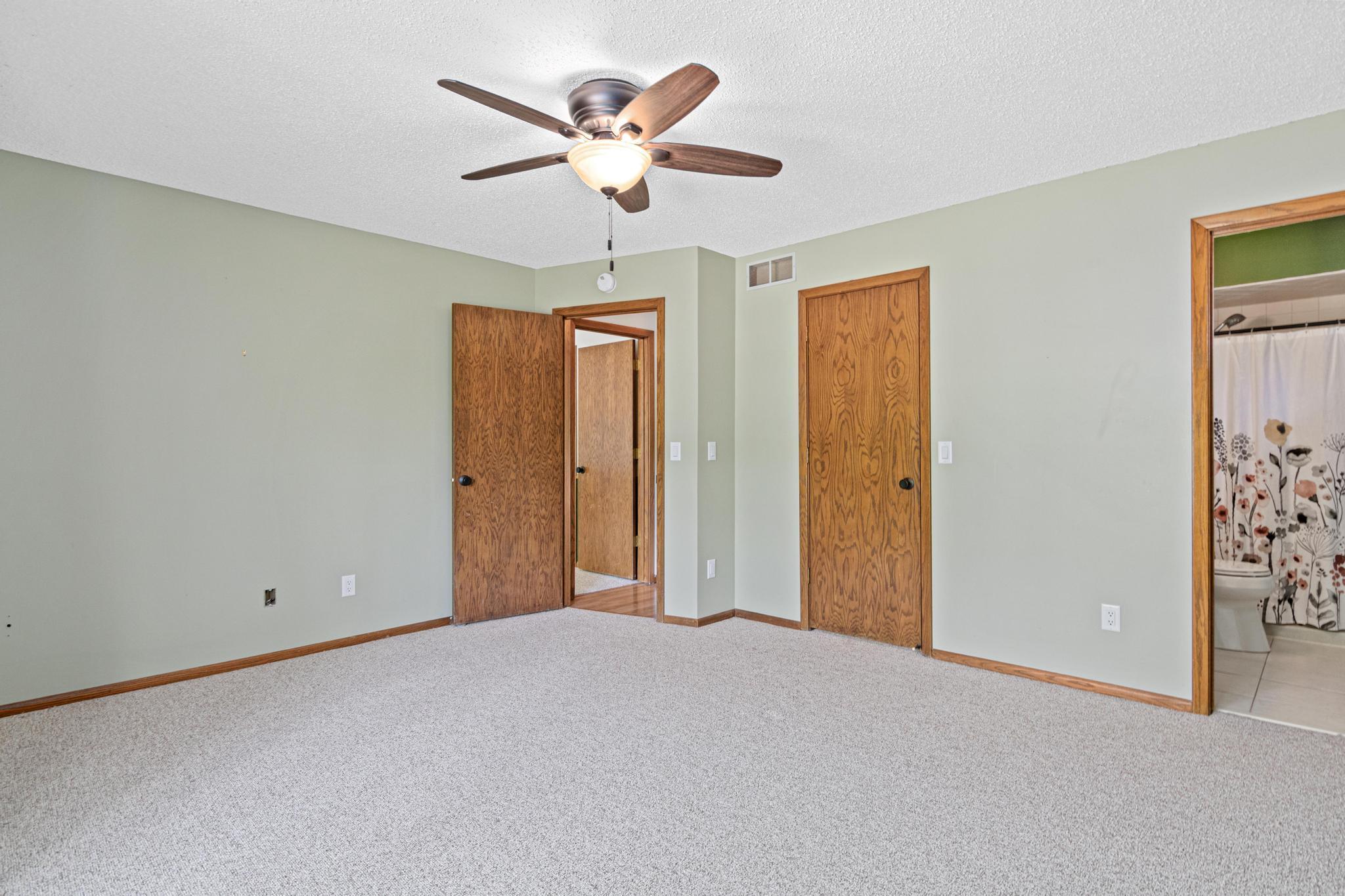Primary bedroom with ensuite