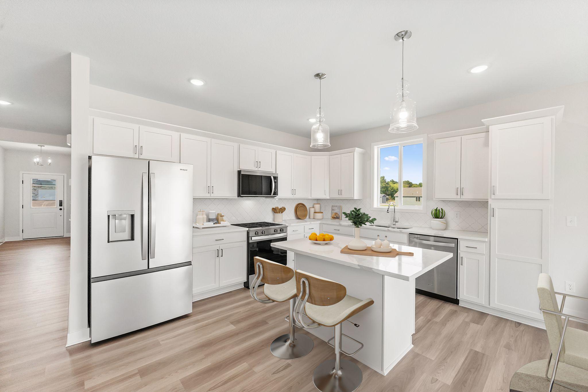 Kitchen (Virtually Staged)
