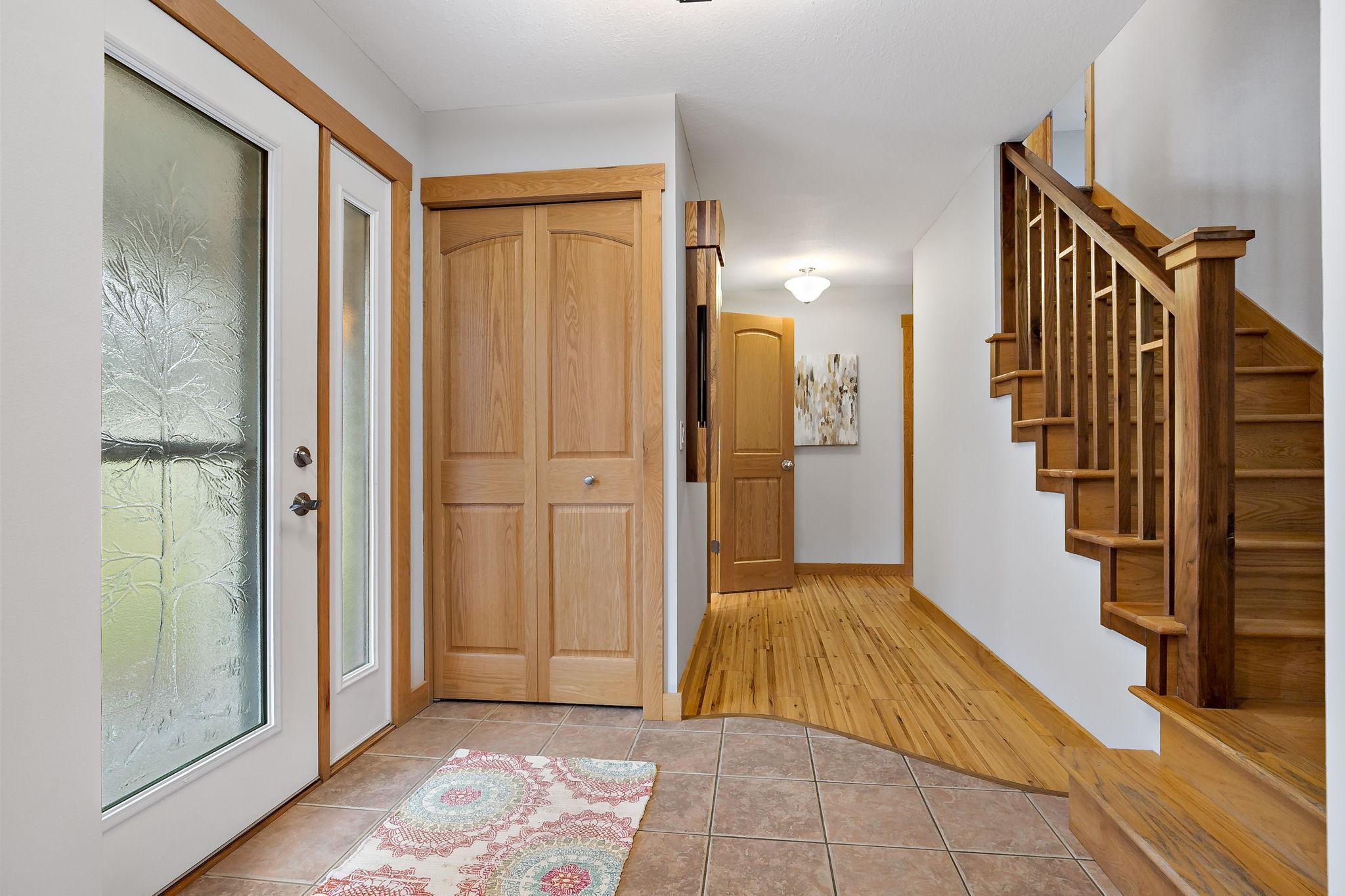 Inviting Front Entry with a Warm, Welcoming Feel