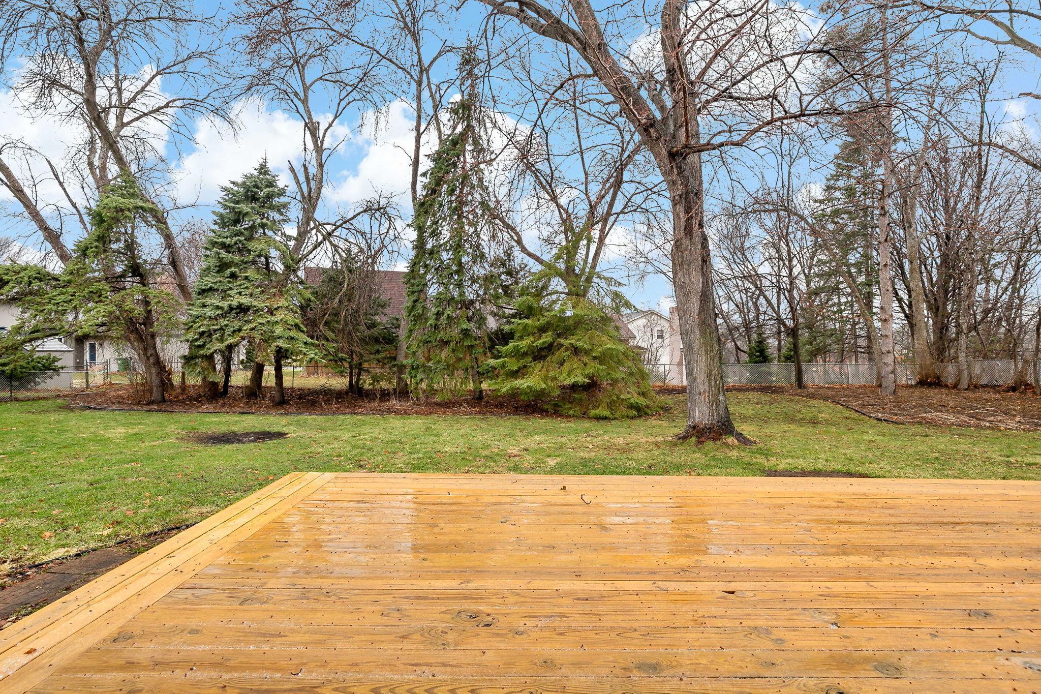 Fully Fenced Backyard with Plenty of Space to Enjoy
