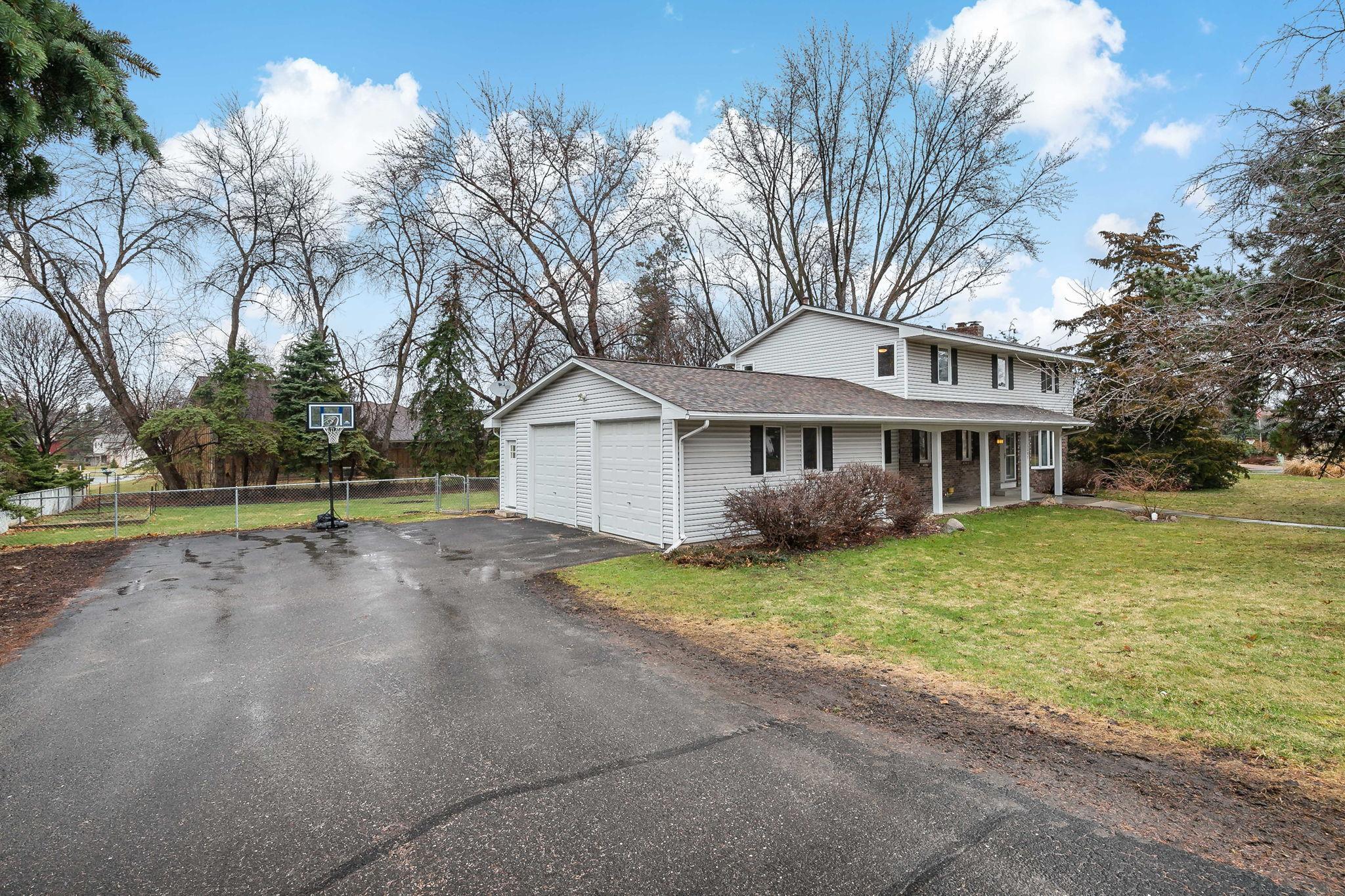 2-car garage with ample driveway parking as well.