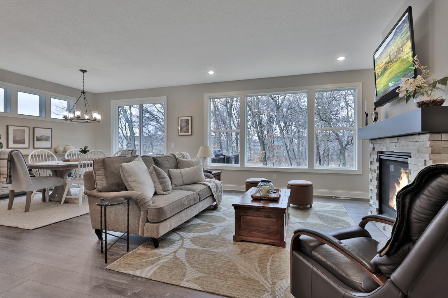 Sun-filled living area