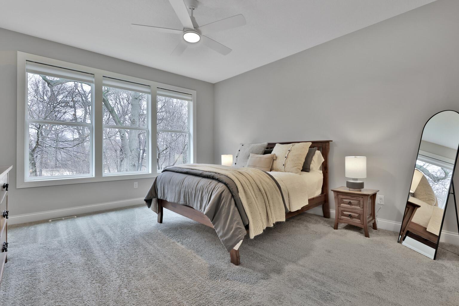 Private primary suite