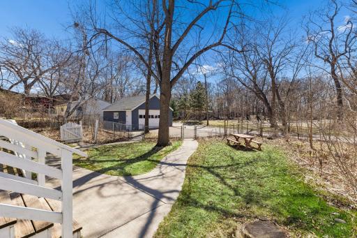 HUGE FENCED IN YARD!