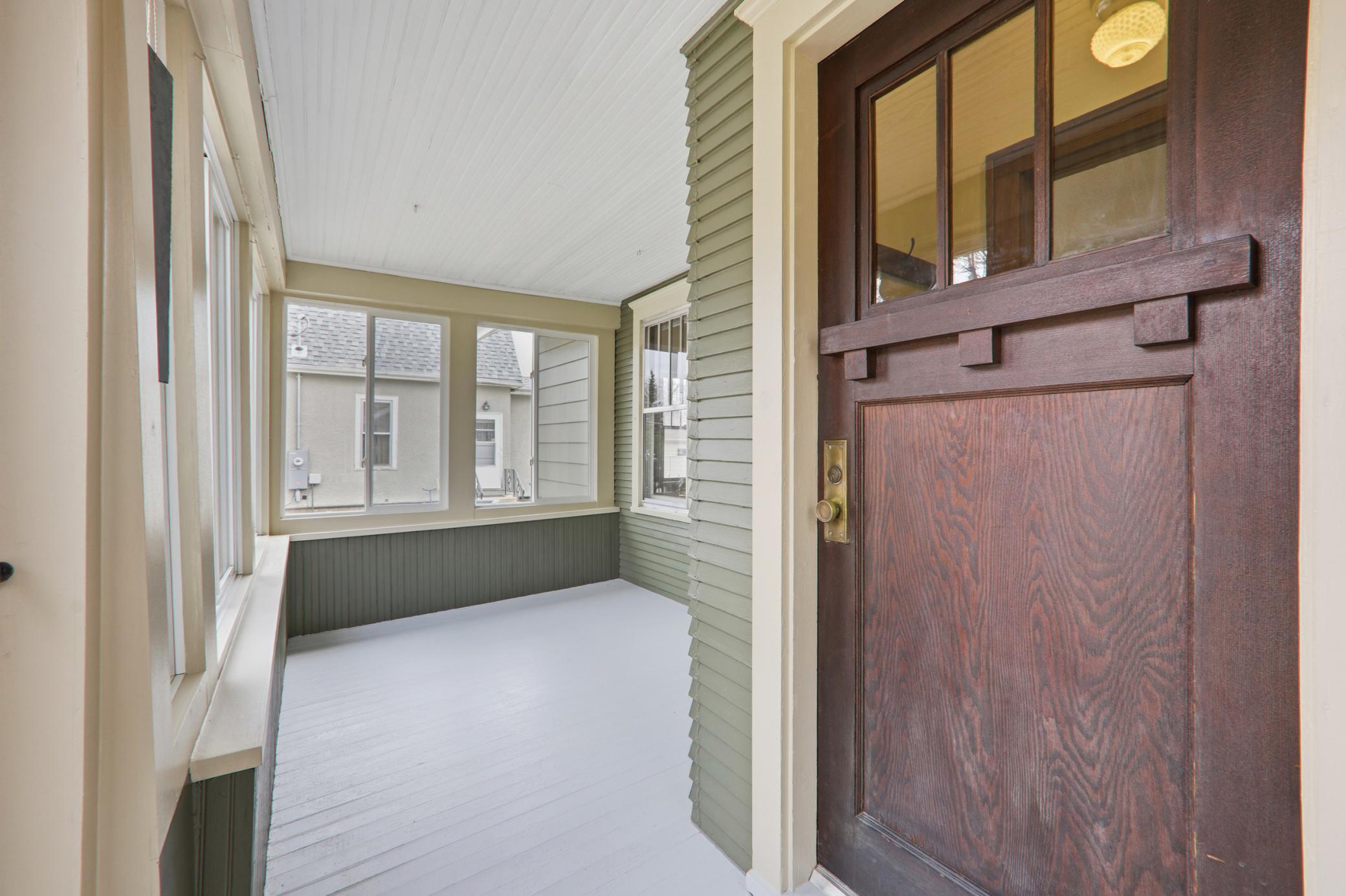 Enclosed Front Porch