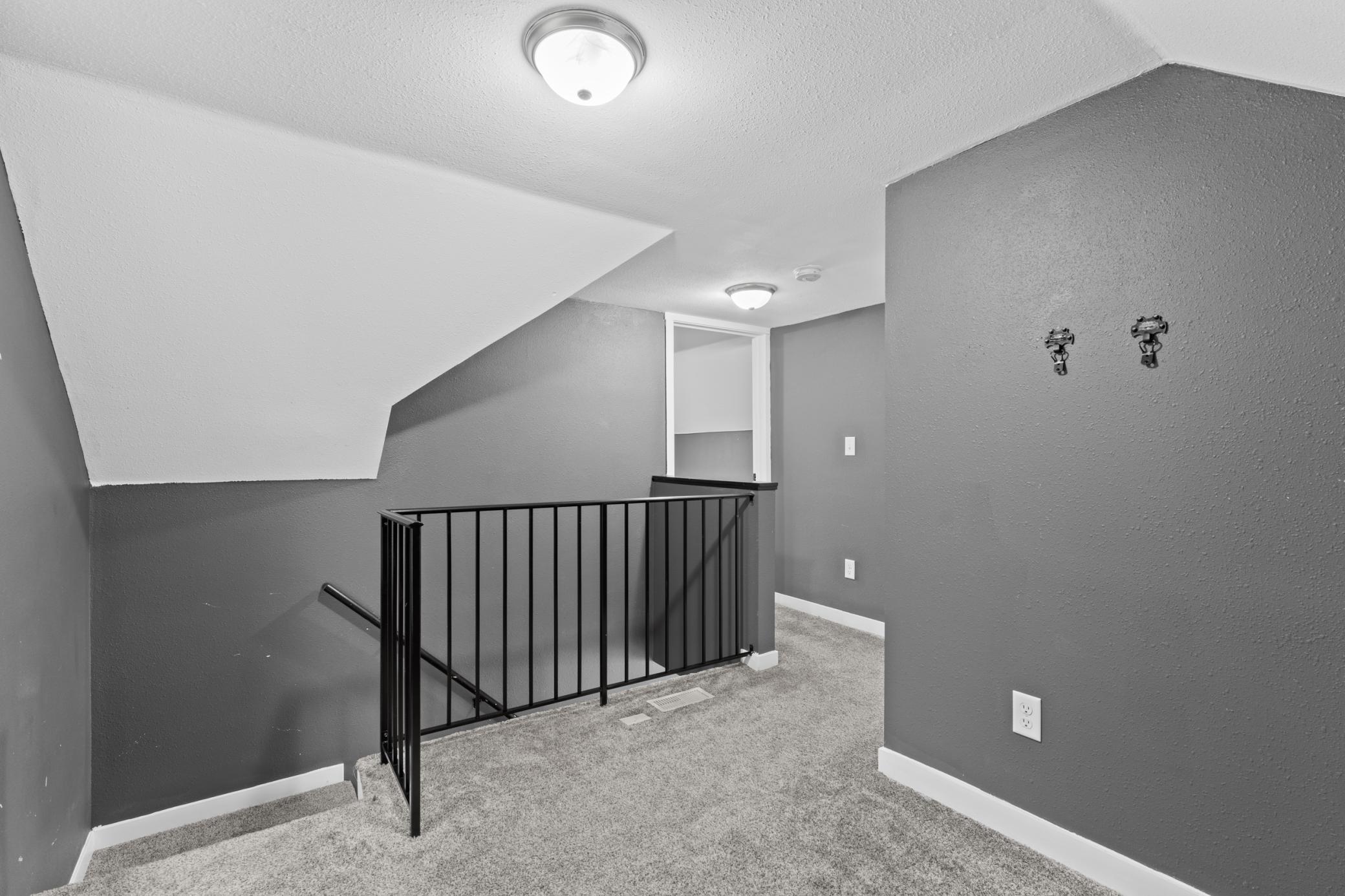 Upper level loft area