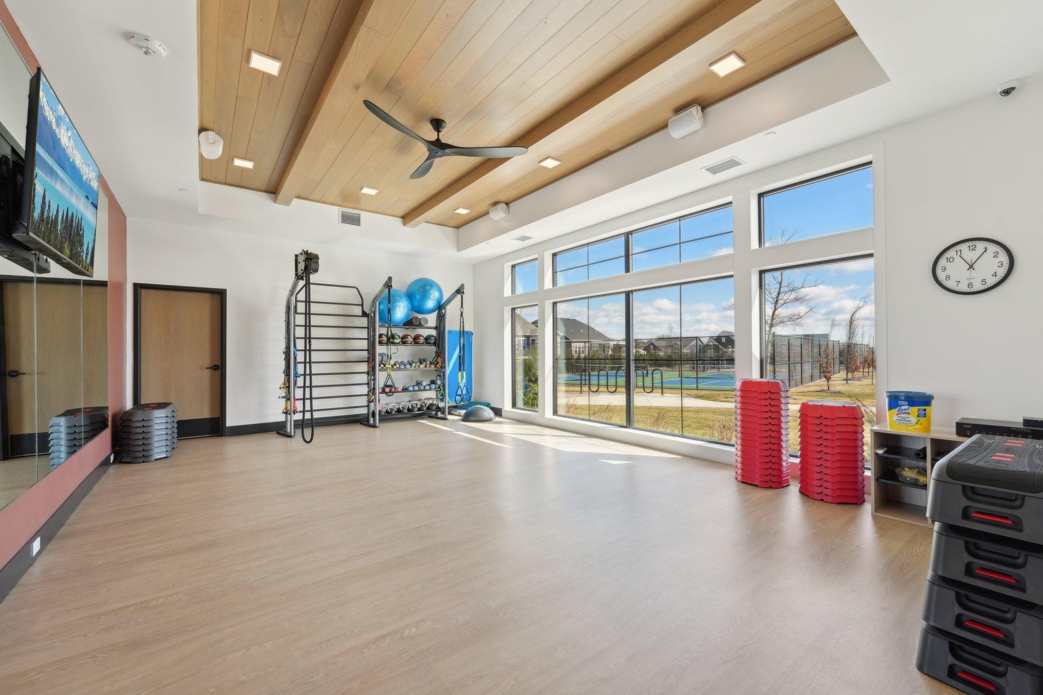 Cancel your gym membership....check out this amazing gym space!
