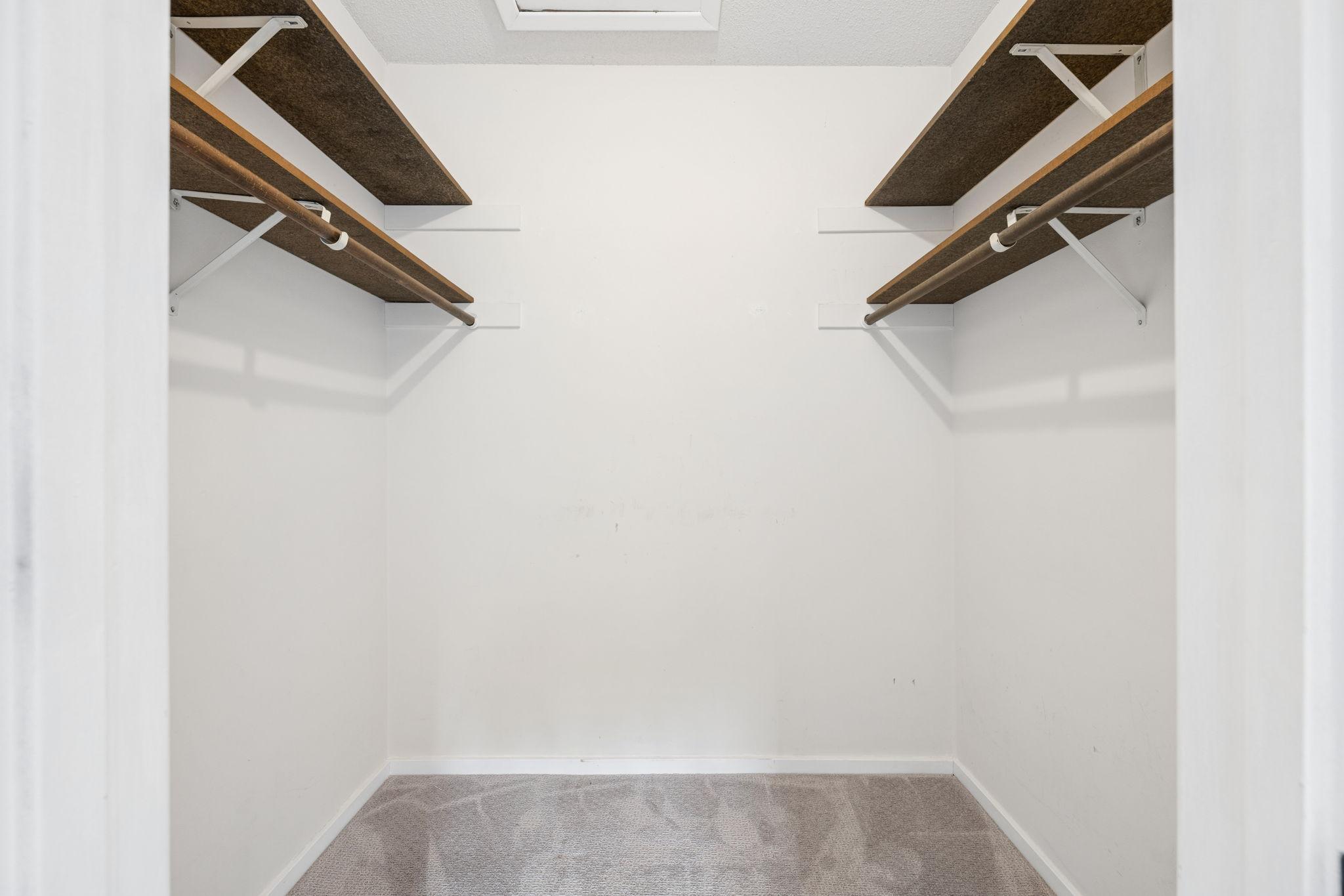 Bedroom 1 - Closet